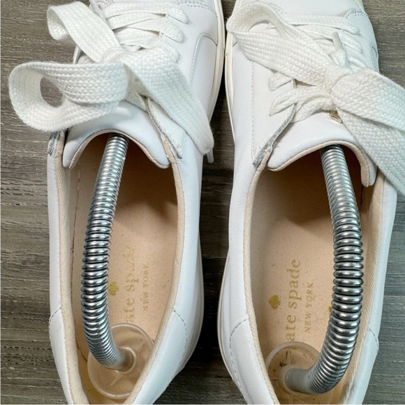 NWOB Kate Spade - Fez Leather Sneakers - 9.5B - Picture 6 of 9